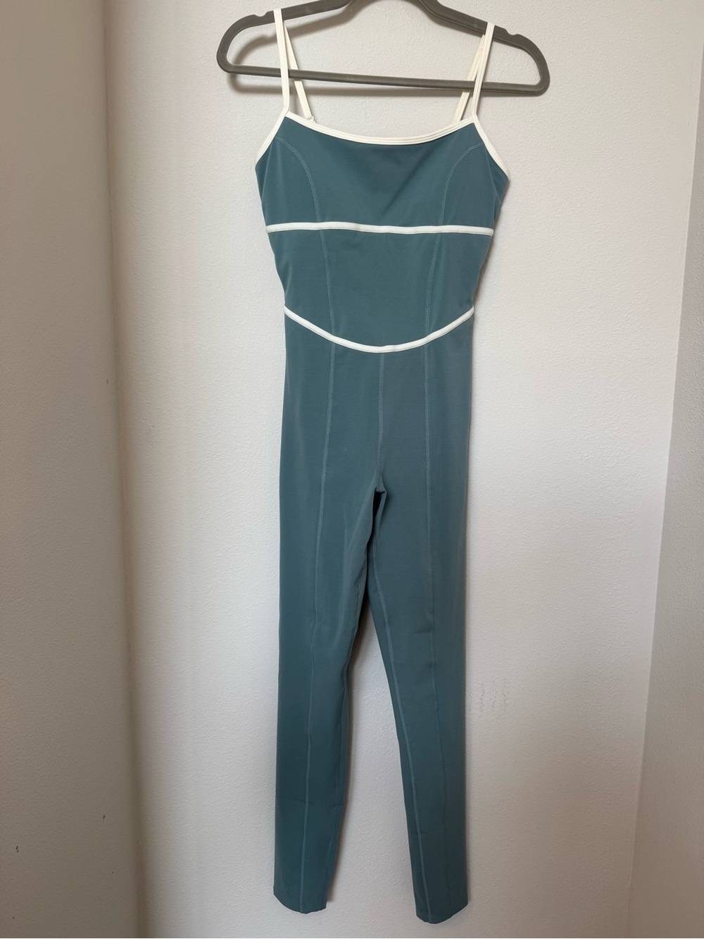 L*Space Ace Jumpsuit in teal color NWT
